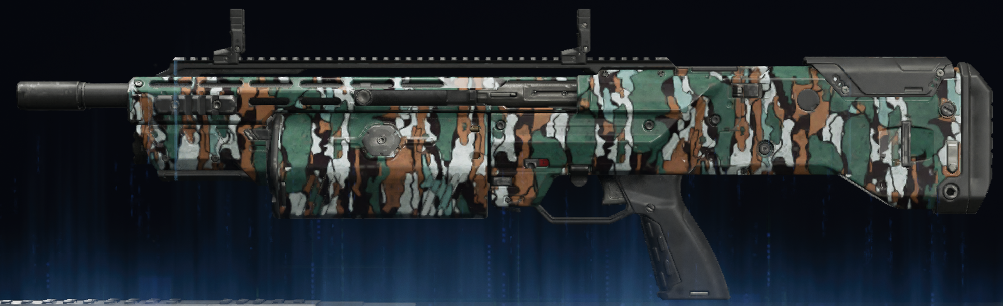 Rendu du camouflage Baumier sur Echo 12